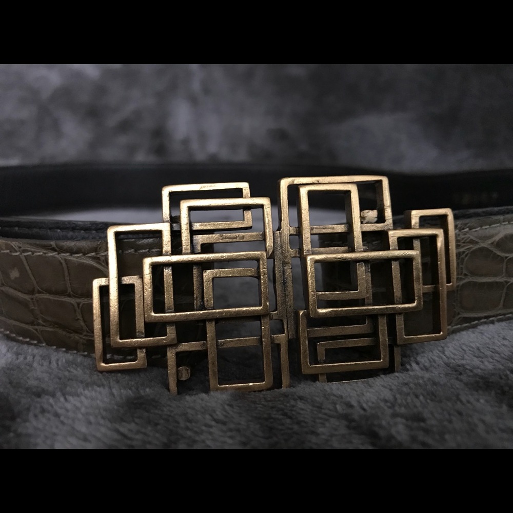 Oscar de la Renta belt